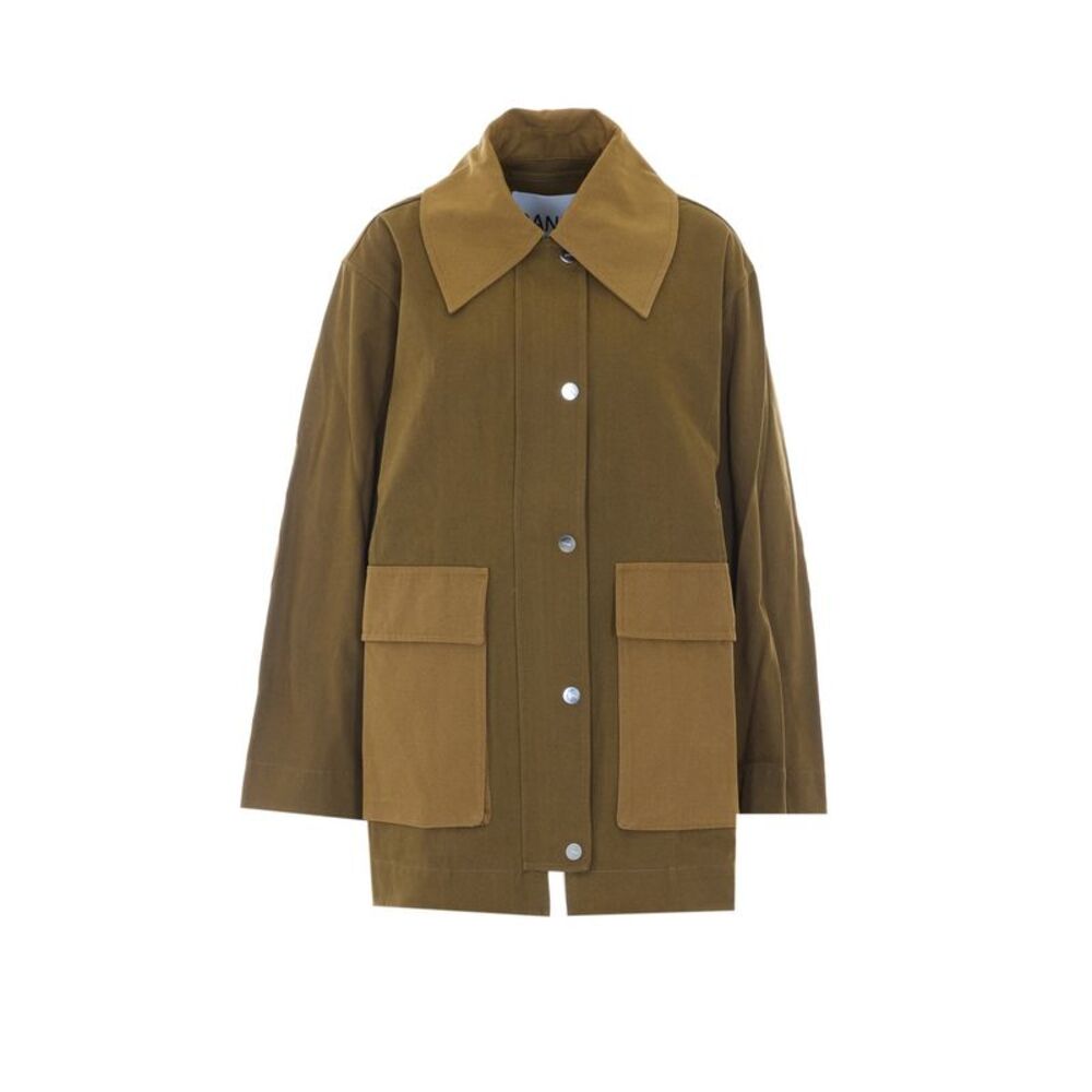 Ganni Women Canvas Workwear Jacket